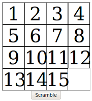 sliding puzzle